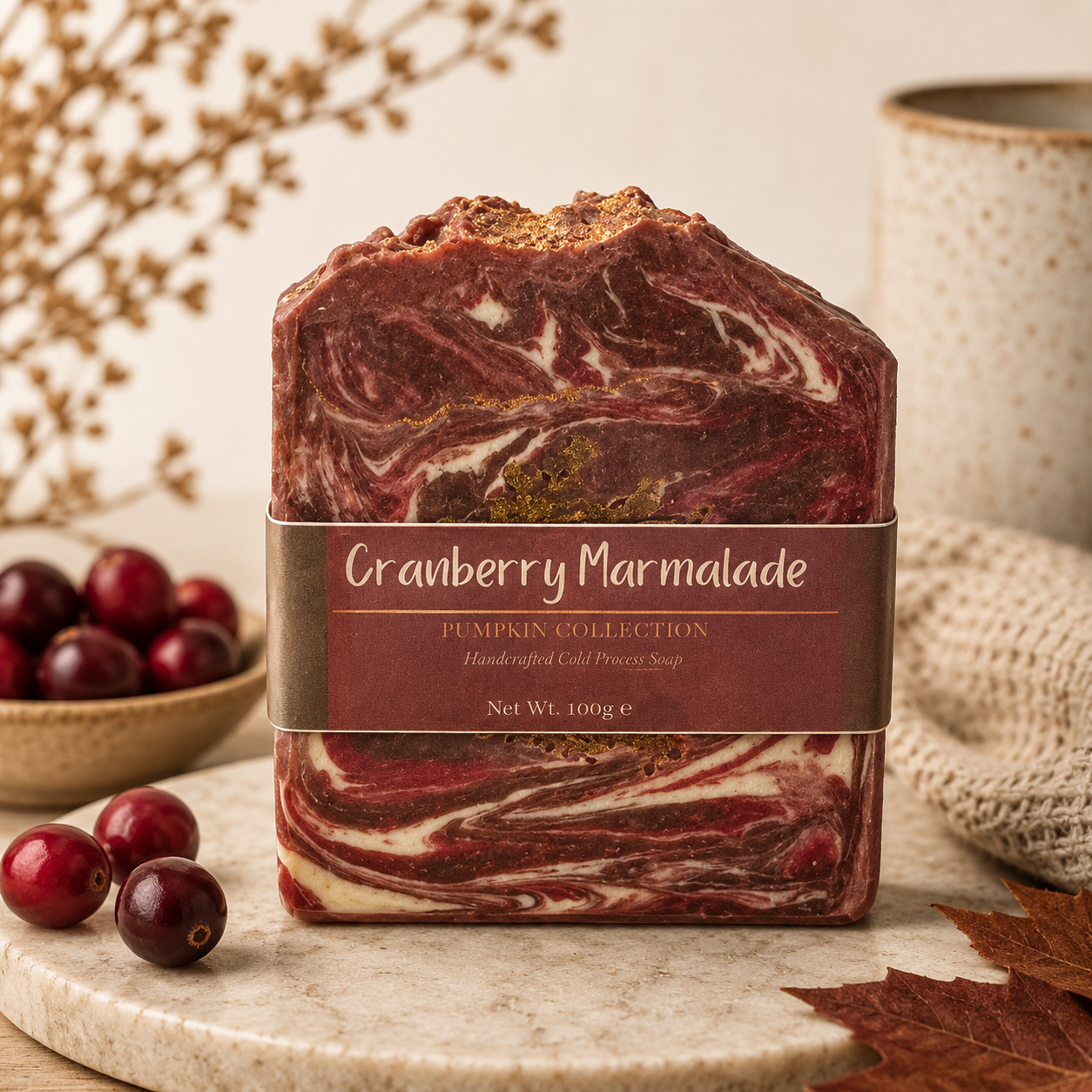 Cranberry Marmalade – Autumn Reserve Limited Edition Soap