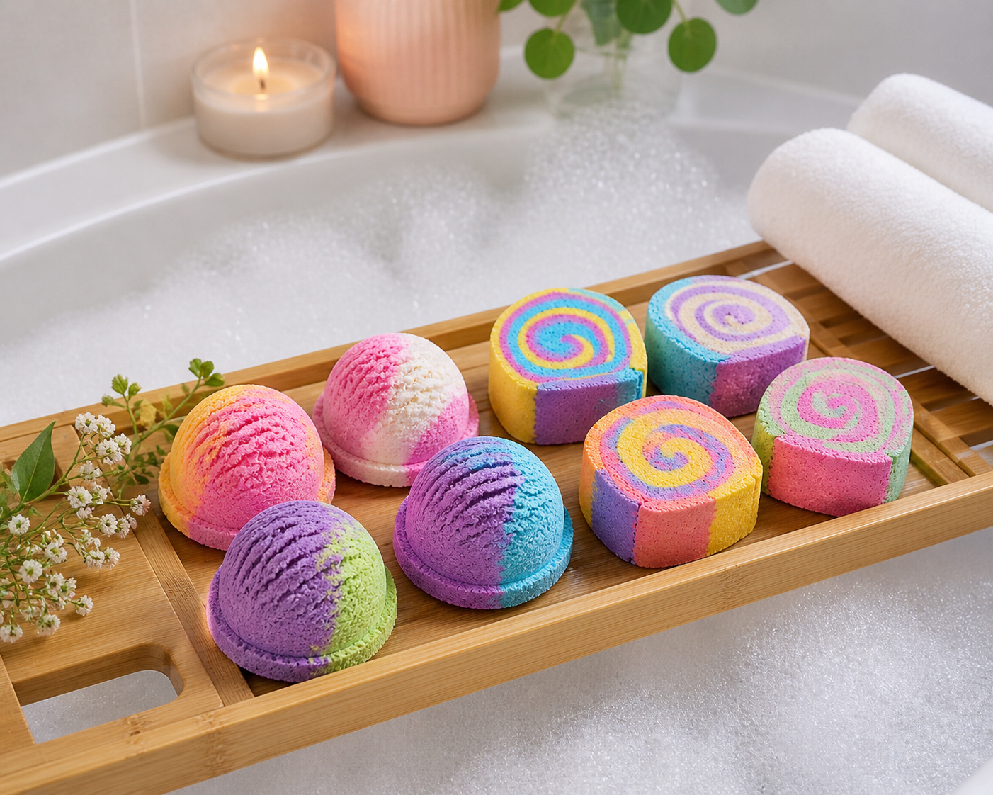 Solid Bubble Bath