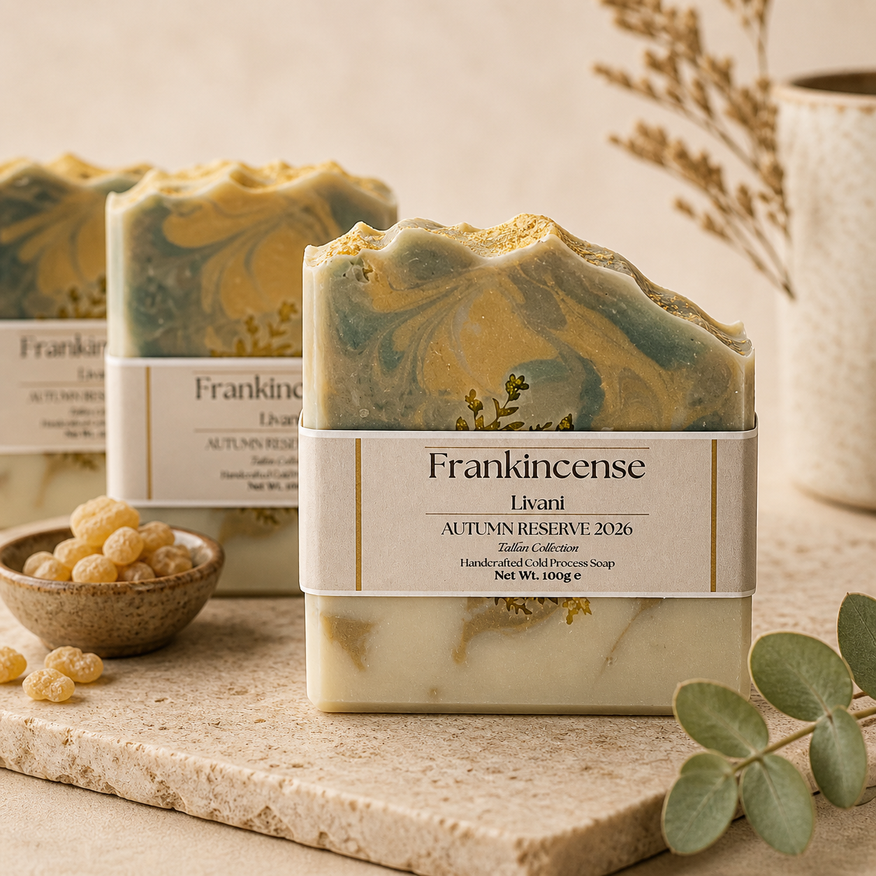 Frankincense Livani – Autumn Reserve Limited Edition Soap