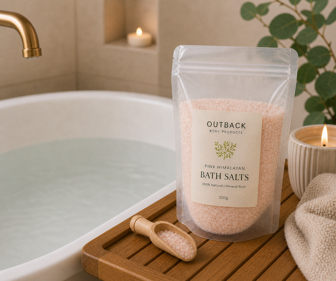 Pink Himalayan Bath Salts