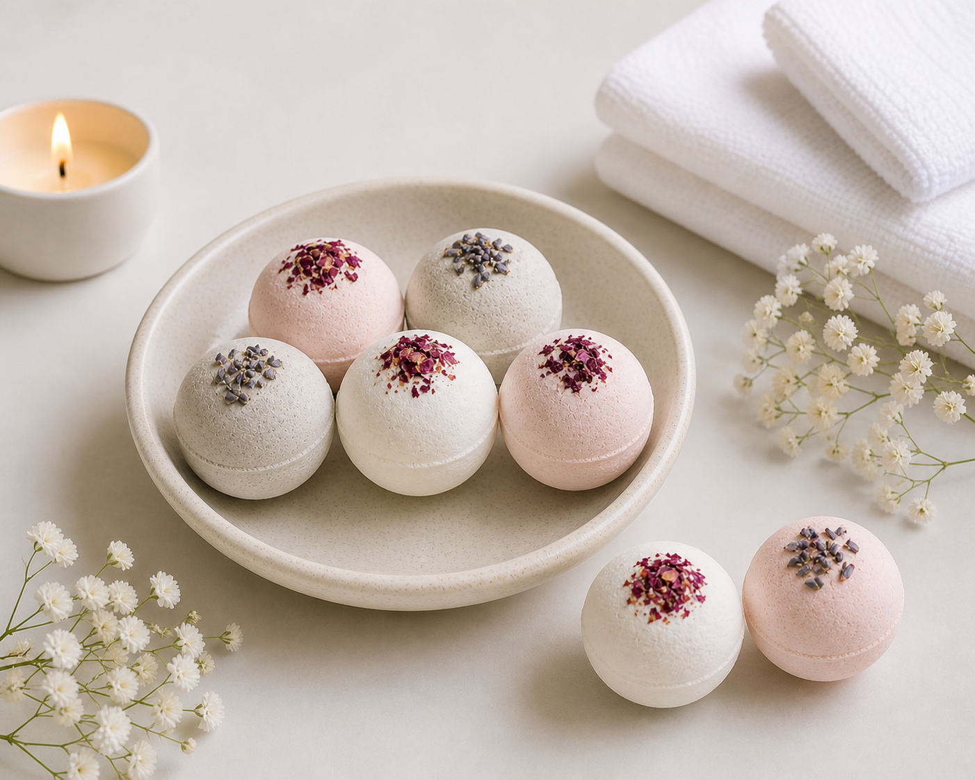 Handcrafted Bath Bombs