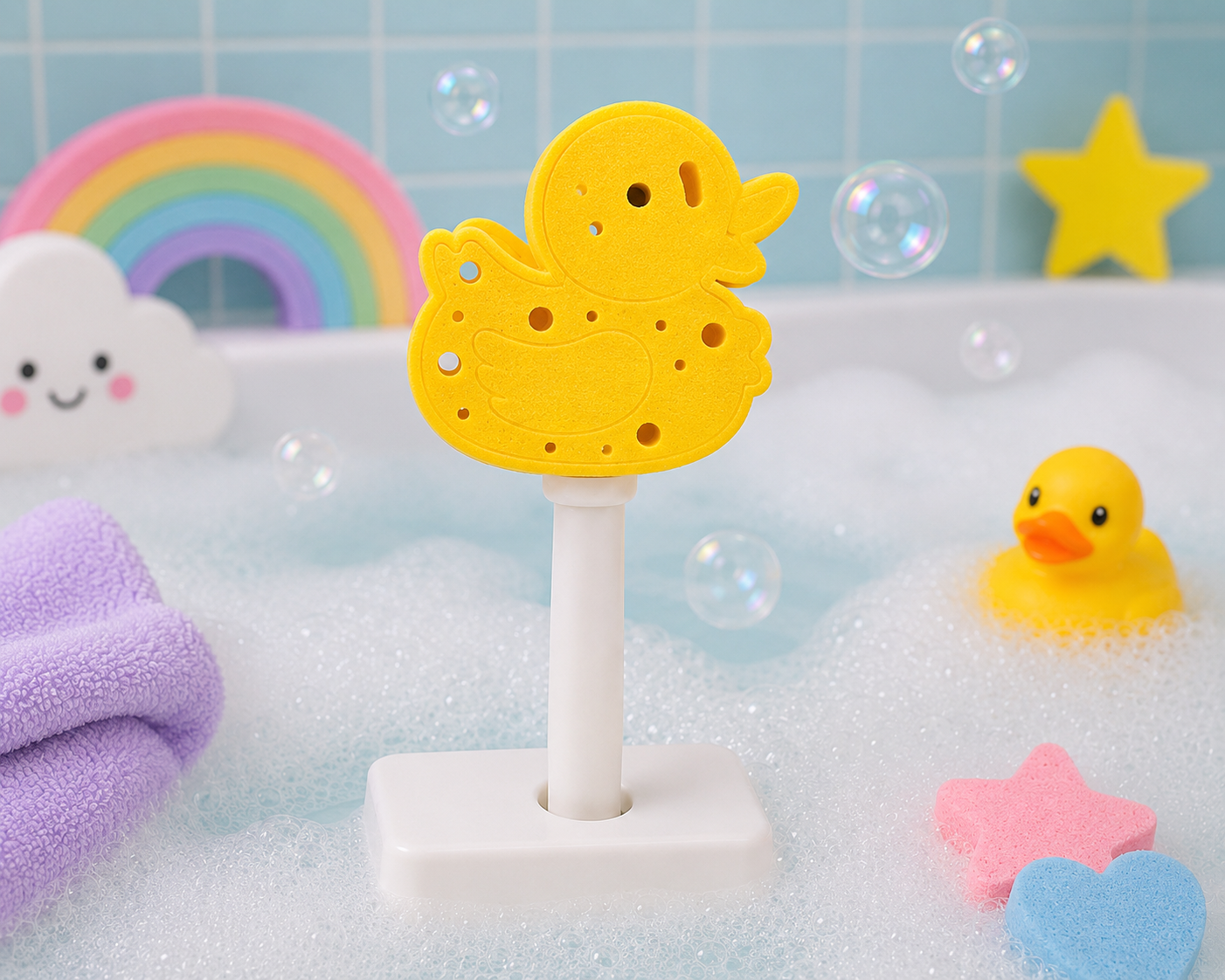 3D Printed Bath Bomb Wand (with Mini bath bombs)