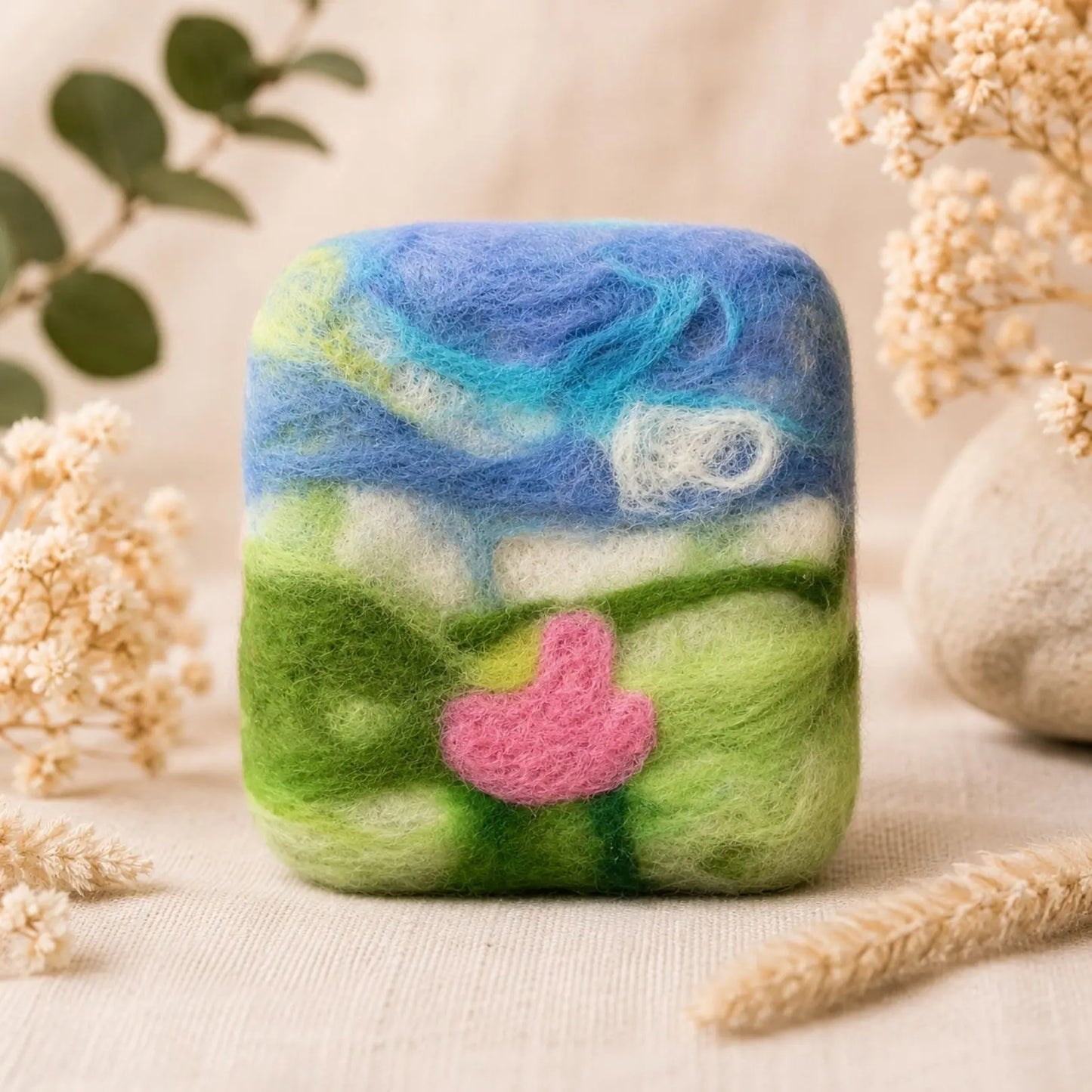 Wildflower Meadow – Artisan Felted Soap