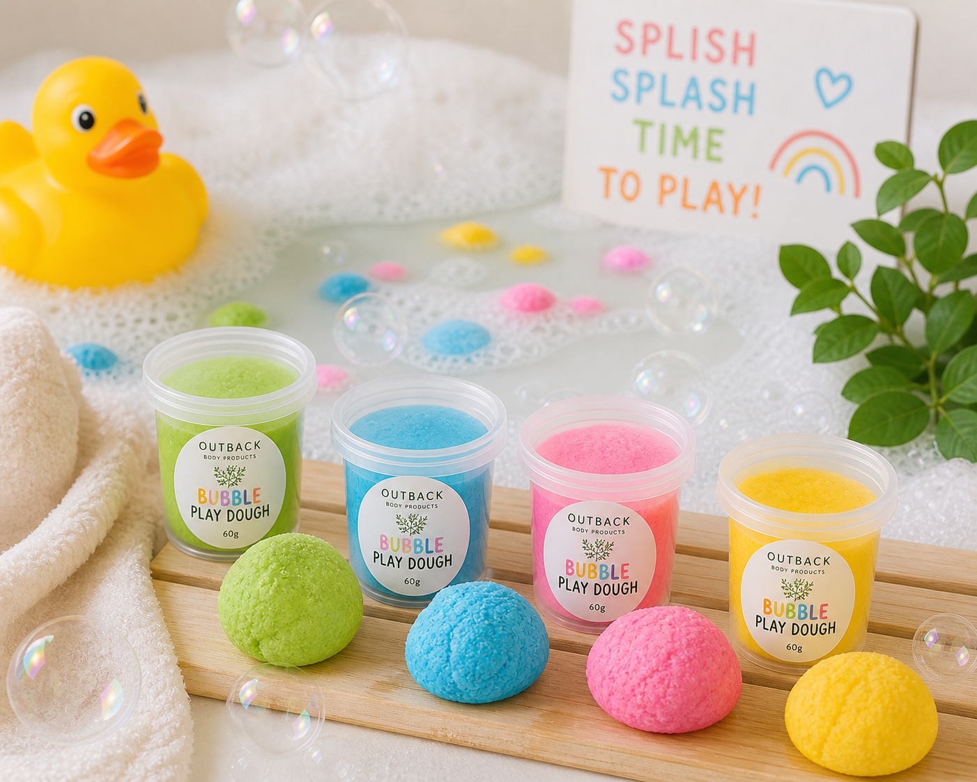 Bubble Playdough